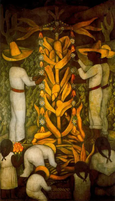 The Maize Festival Diego Rivera